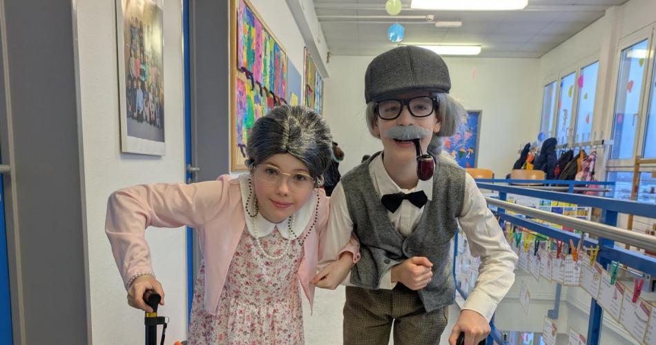 Kinder der 3a Klasse 