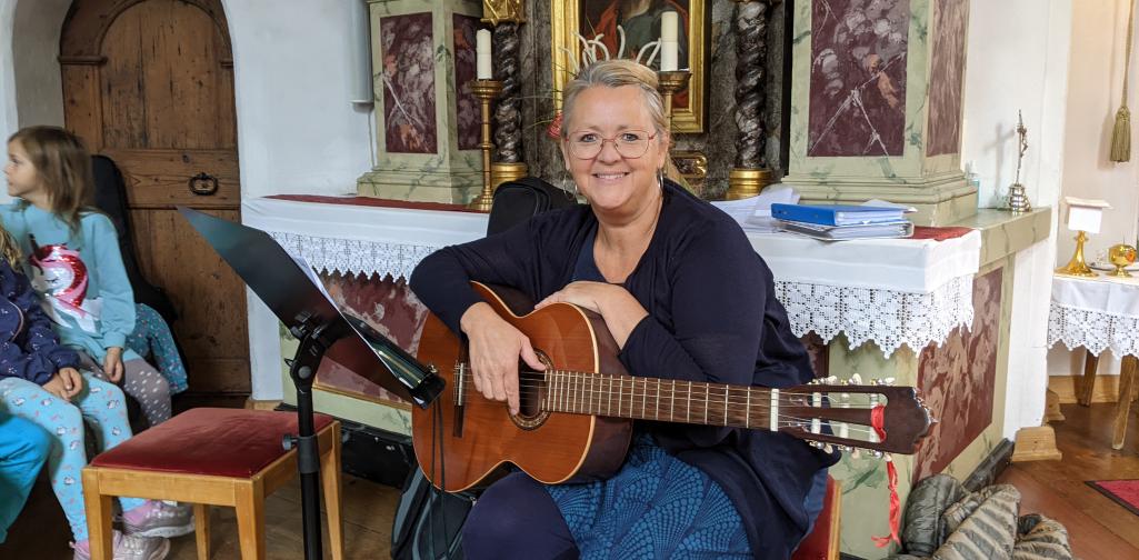 Religionslehrerin Birgit Lampert