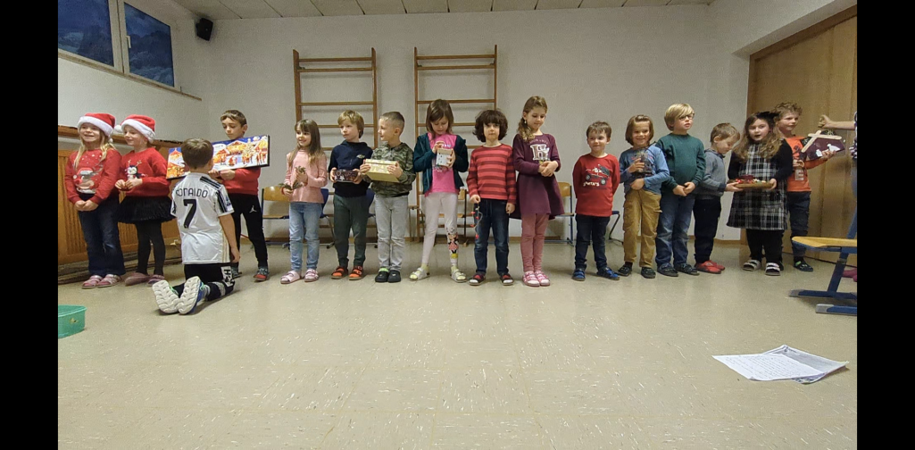 Weihnachtsfeier 1b Klasse