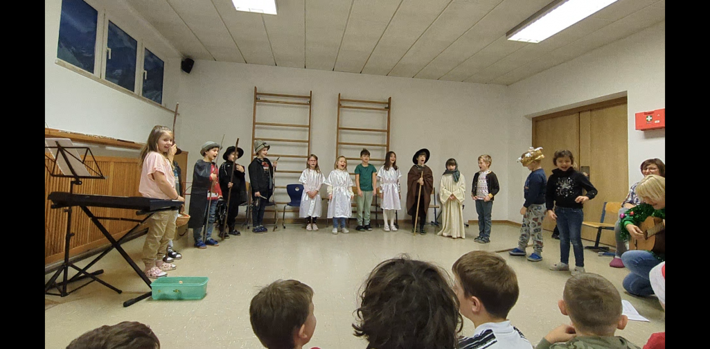 Weihnachtsfeier 1a Klasse