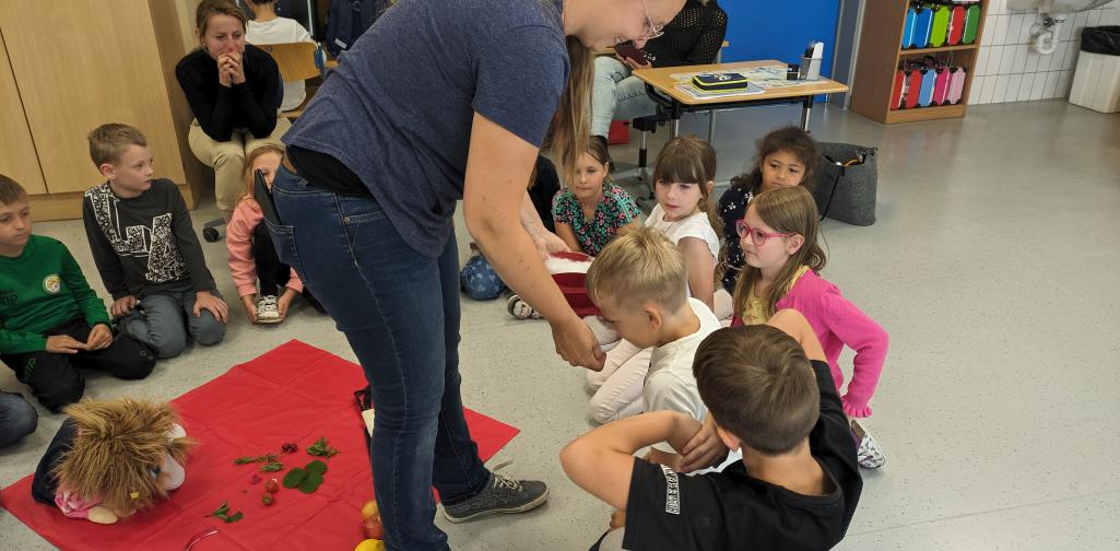 Kinder 1a Geruchstest