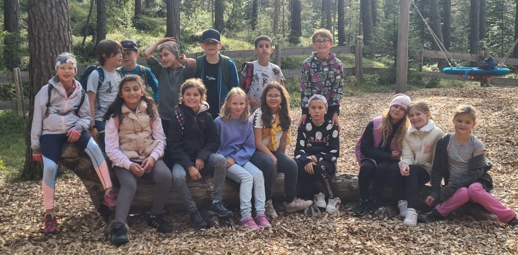 Gruppenfoto 4. Klasse Wandertag