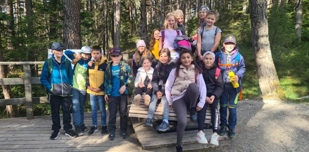 Gruppenfoto 4. Klasse Wandertag