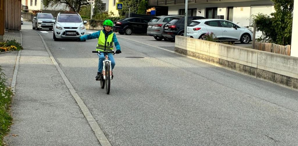 Radfahrübung