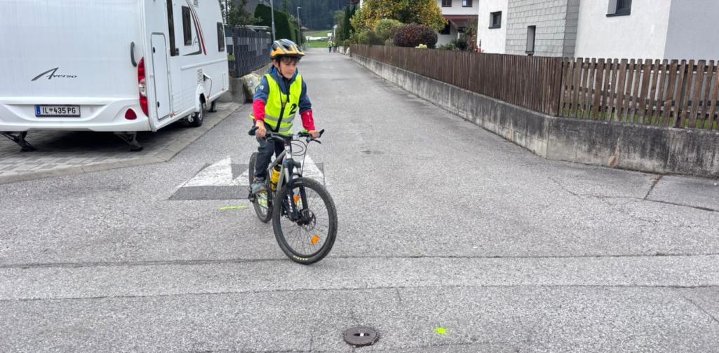 Radfahrübung